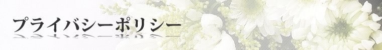 画像:プライバシーボリシー