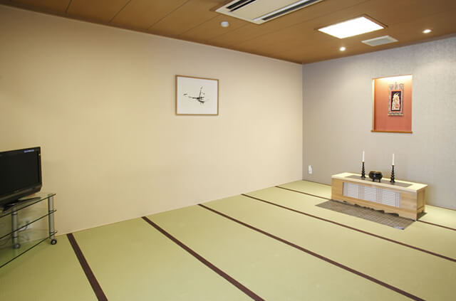 やわらぎ斎場厚別安置室札幌市厚別区葬儀葬式法要画像イメージ
