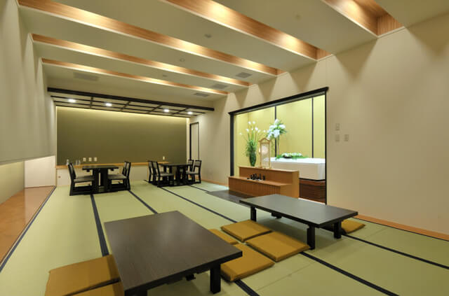 やわらぎ新川別邸親族控室（和室）札幌北区葬儀葬式法要画像イメージ