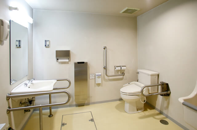 やわらぎ斎場白石多目的トイレ札幌市白石区葬儀葬式法要画像イメージ